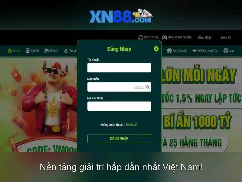 Xn88: nền tảng giải trí trực tuyến hàng đầu